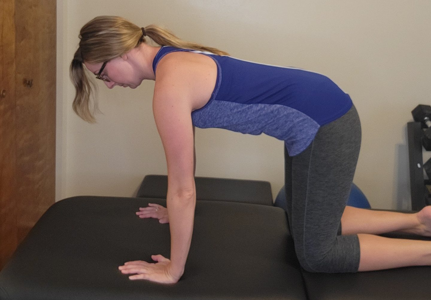 Star Exercise of the Week: Quadruped Alternating Arm Lift