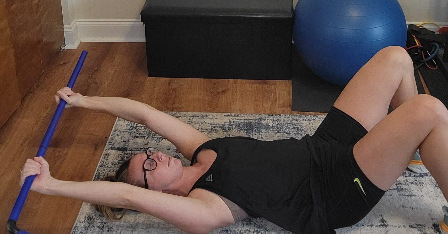 Star Exercise of the Week: Shoulder Flexion with a Wand