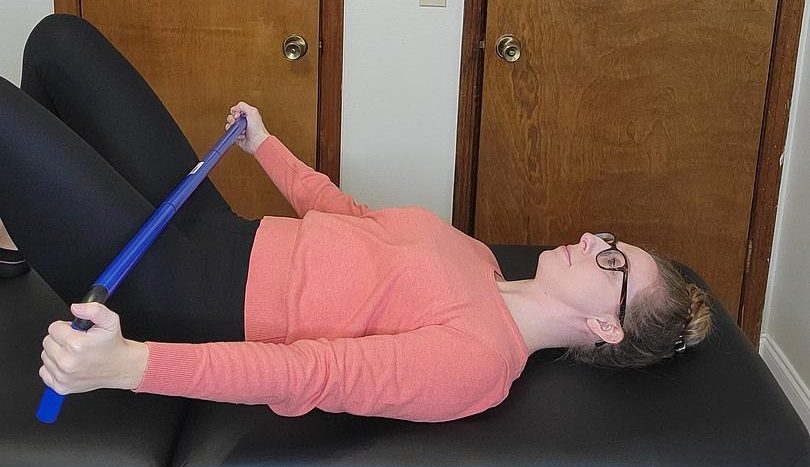 Star Exercise of the Week: Shoulder Abduction with a Wand