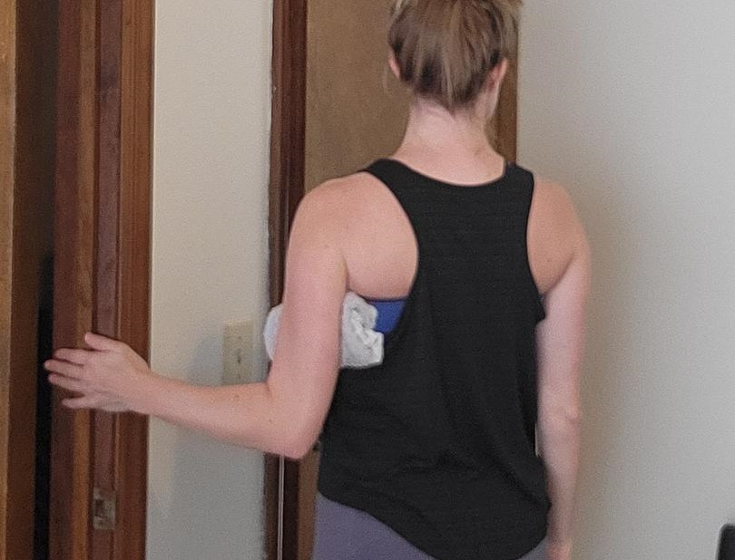Star Exercise of the Week: Wall Shoulder External Rotation Stretch