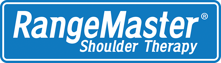 Rangemaster shoulder therapy logo.